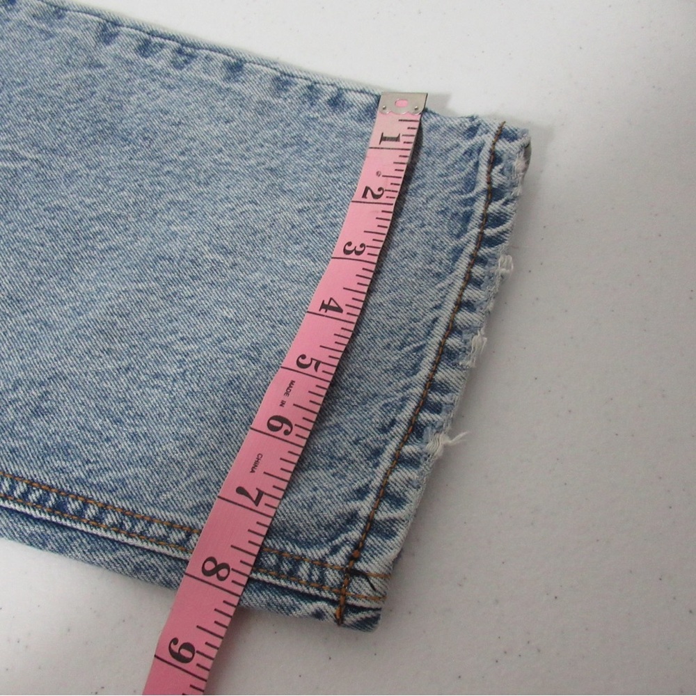 Revice Distressed Straight Leg Denim Jeans Size 28 - Picture 15 of 17